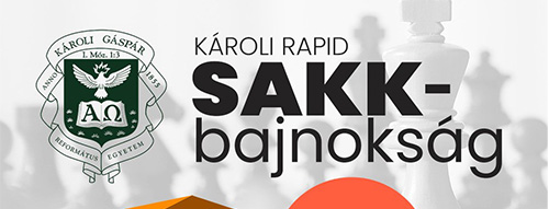 Rapid Sakk-bajnokság a Károlyi-Csekonics-palotában