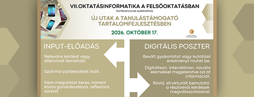 IKT Új utak a tanulástámogató tartalomfejlesztésben - plakát