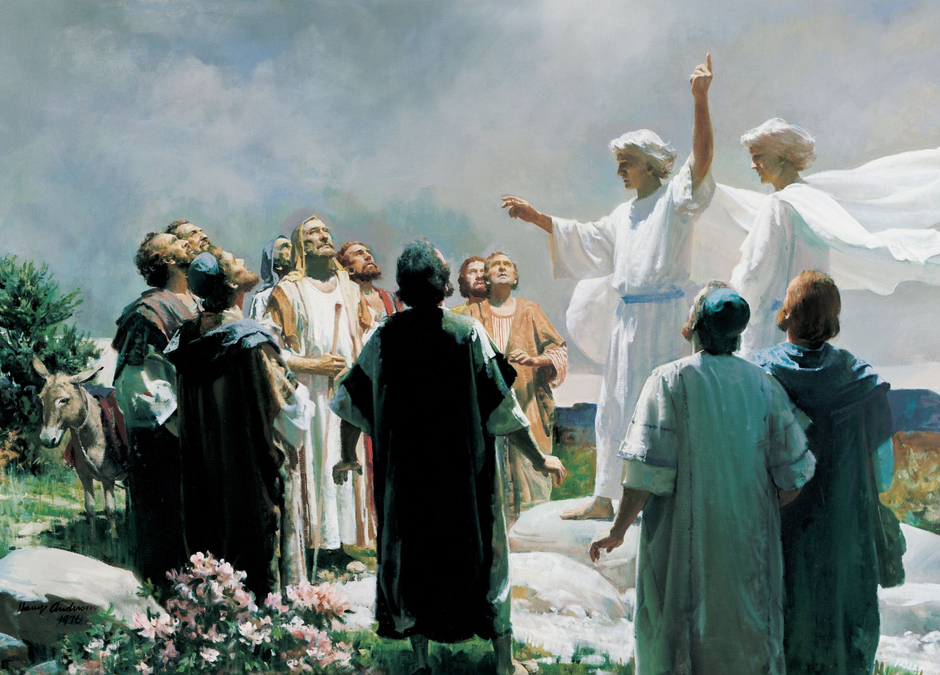 Harry Anderson: The Ascension of Jesus, 1976