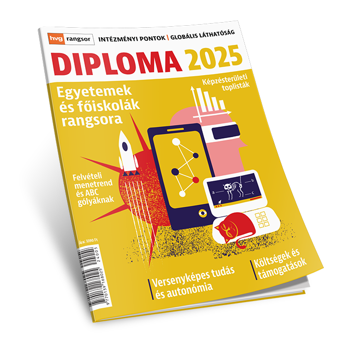 HVG Diploma rangsor 2025 - lapszám kép - illusztráció