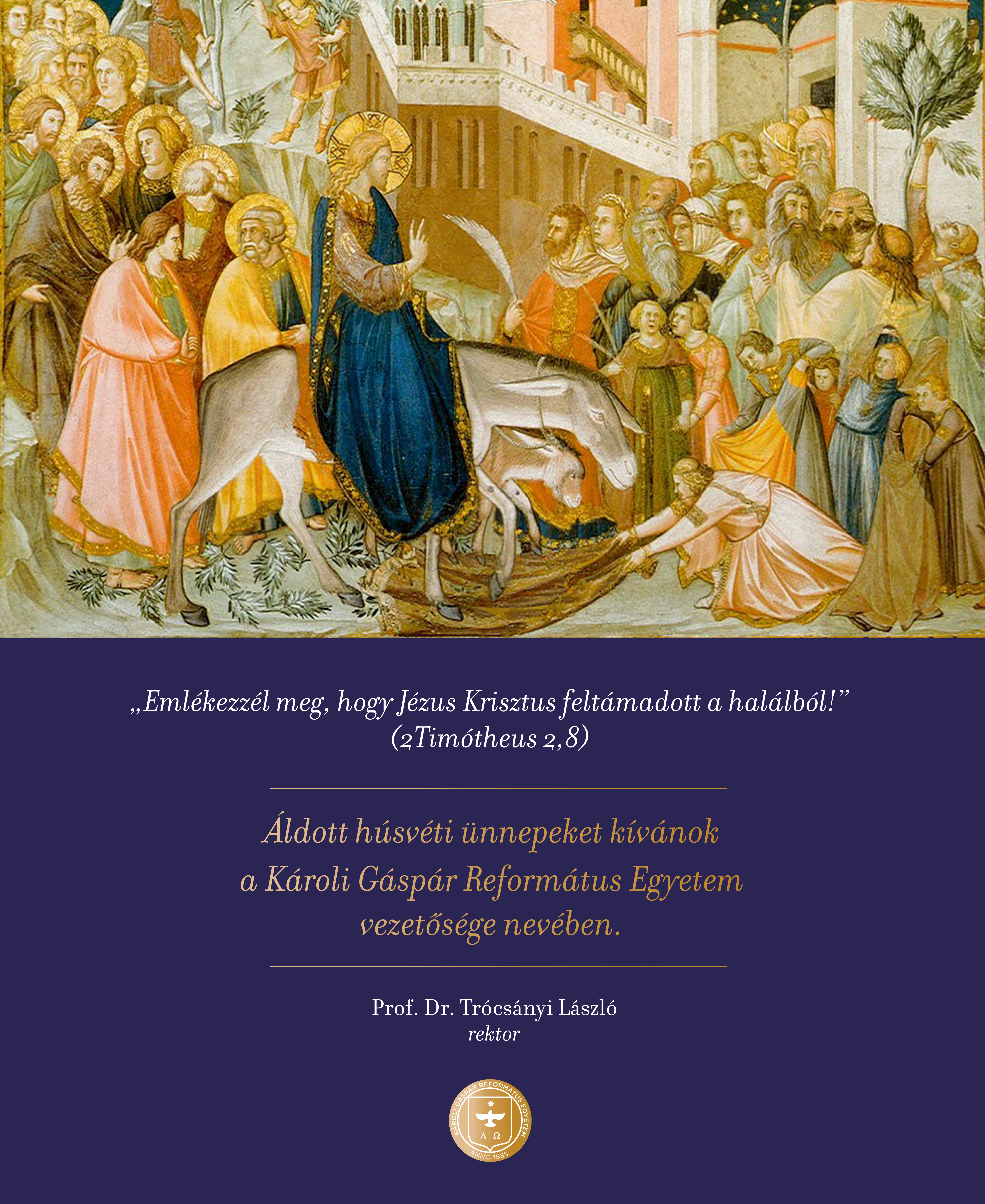 Húsvéti üdvözlő lap