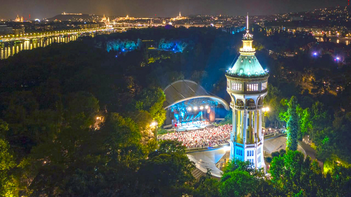 Margitszigeti Szabadtéri Színház látkép