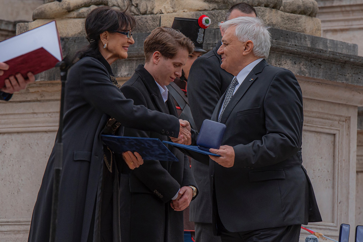 Zichy Antónia-díjat vehetett át Bán Teodóra közkapcsolati és kommunikációs főigazgató