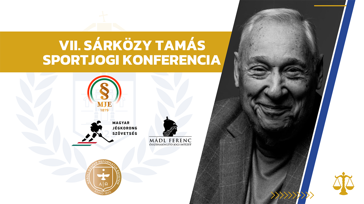 Meghívó VII. Sárközy Tamás Sportjogi konferenciára - illusztráció