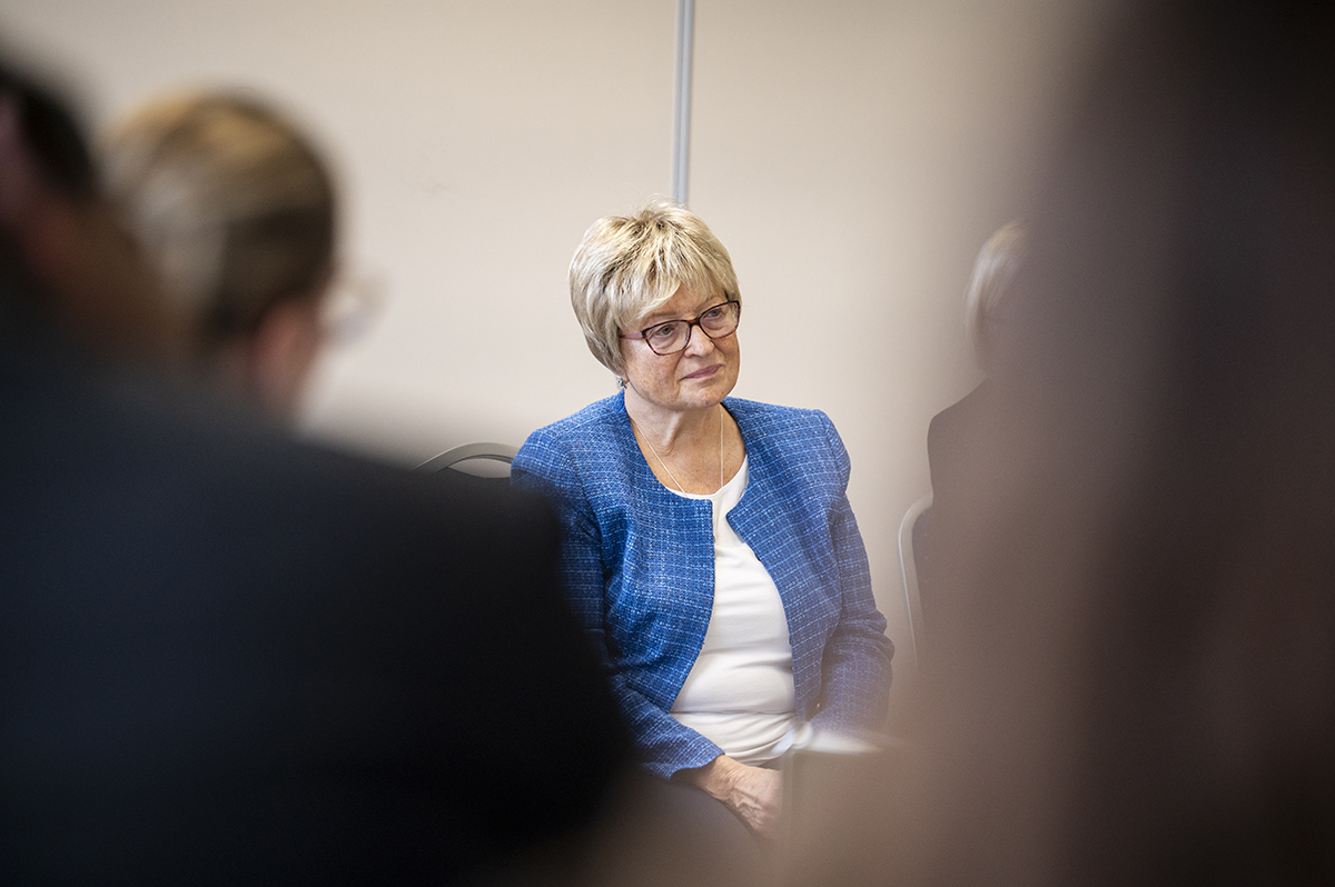 A szociális munka napján Nagy Zsuzsanna asszony látogatott a GESZK-re- fotók