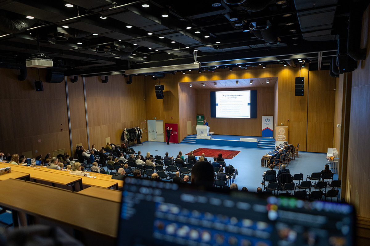 Középpontban a sportjog: hetedszer rendezték meg a Sárközy Tamás Sportjogi Konferenciát - konferencia fotó