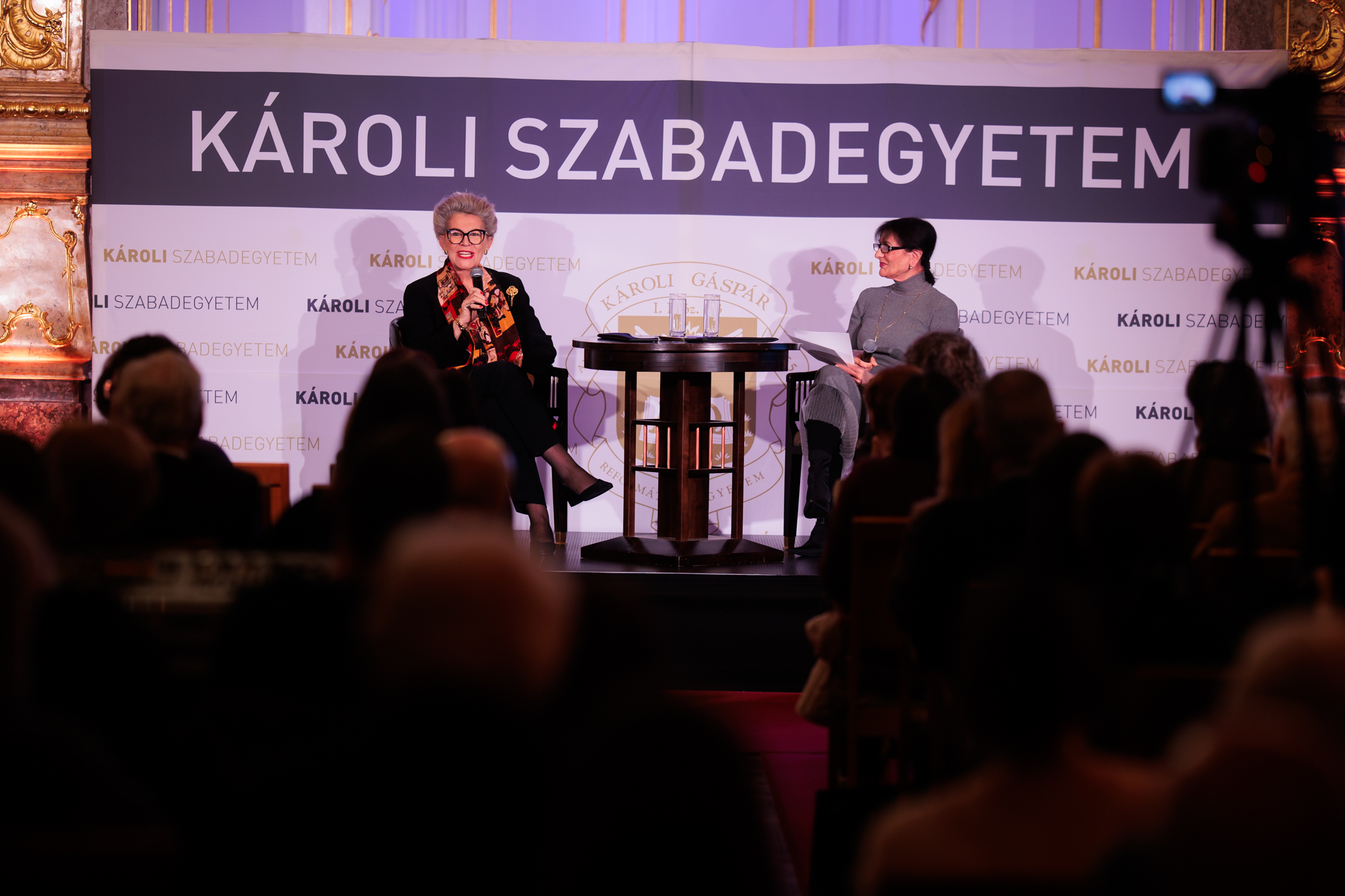 Bogyay Katalin nagykövet páratlan szakmai életútja a Károli Szabadegyetemen - fotók