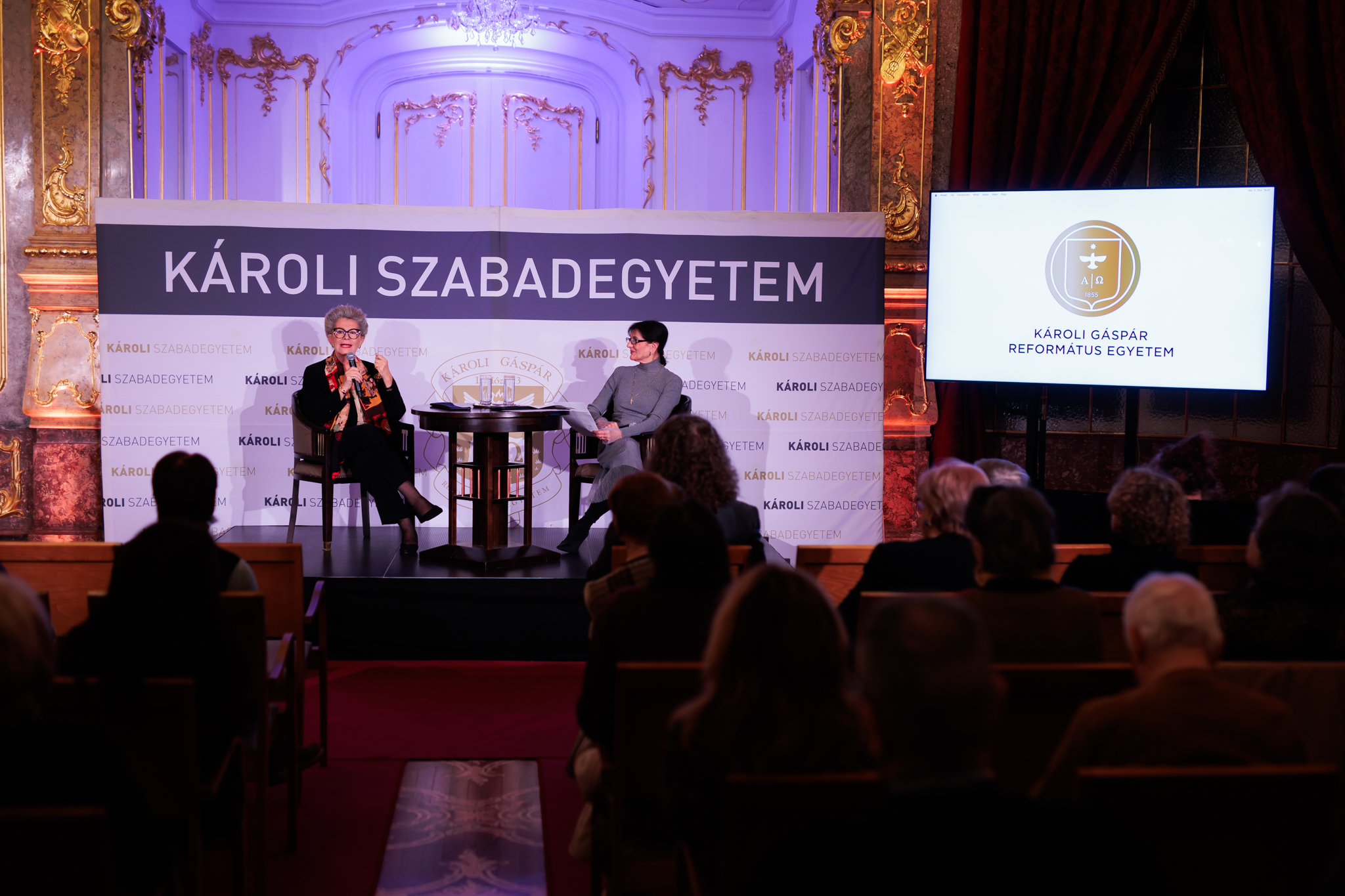 Bogyay Katalin nagykövet páratlan szakmai életútja a Károli Szabadegyetemen - fotók