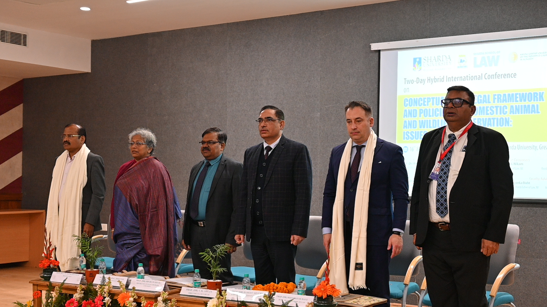 Nemzetközi konferencia Indiában az állat- és vadvédelem jogi kihívásairól – a Károli társszervezésében - fotók