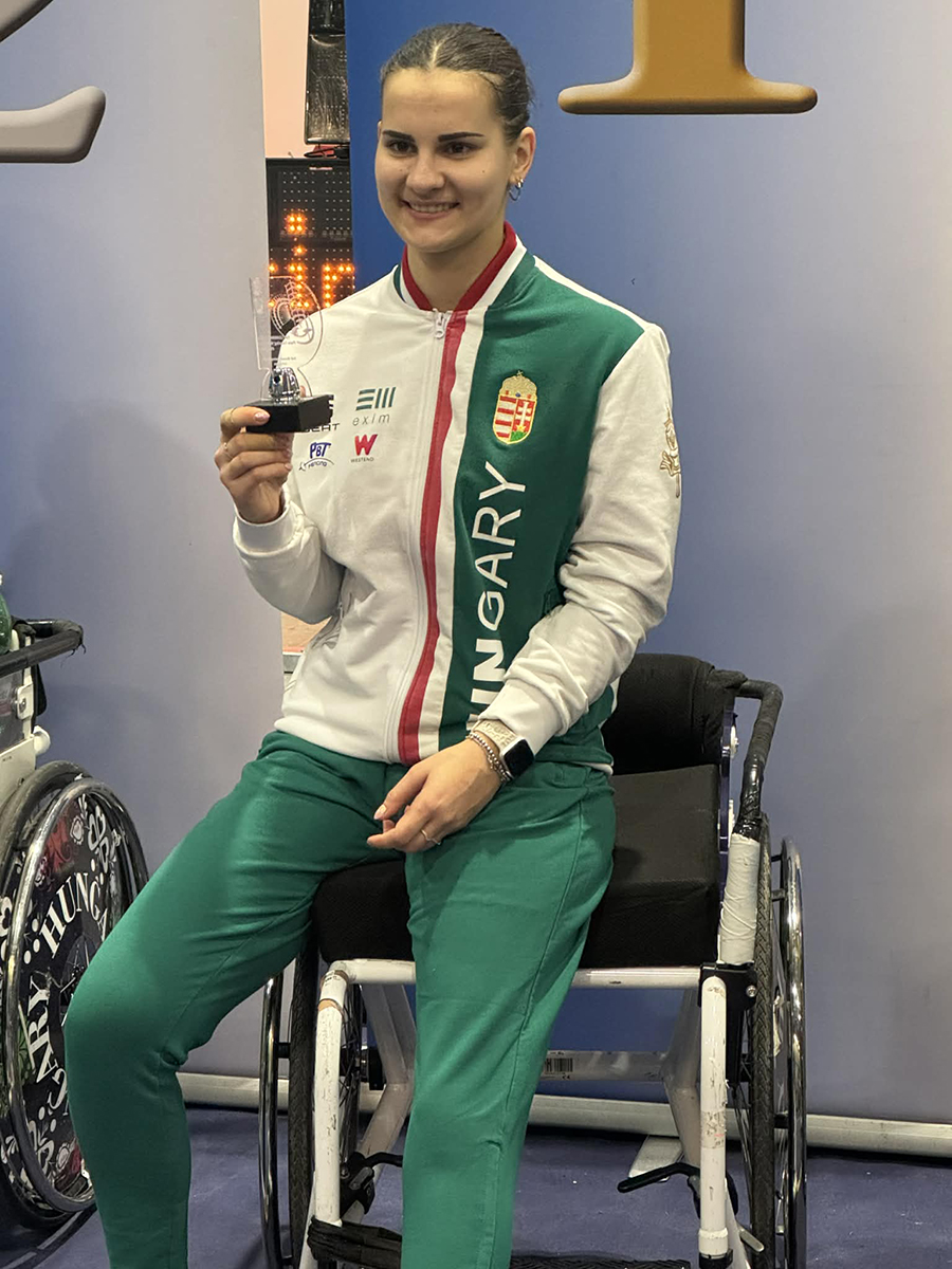 Nádasdy Anna aranyérmes tőr egyéniben a pisai Világkupán - fotók