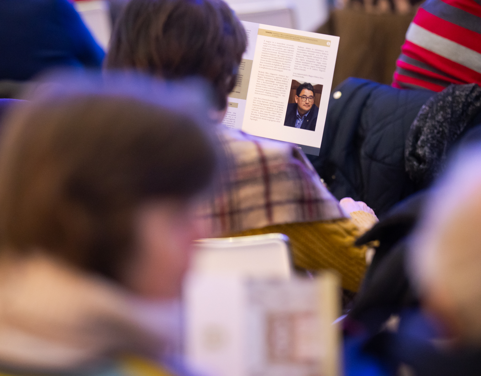 Merkely Béla kardiológus, rektor volt a Károli Szabadegyetem vendége - rendezvény fotó