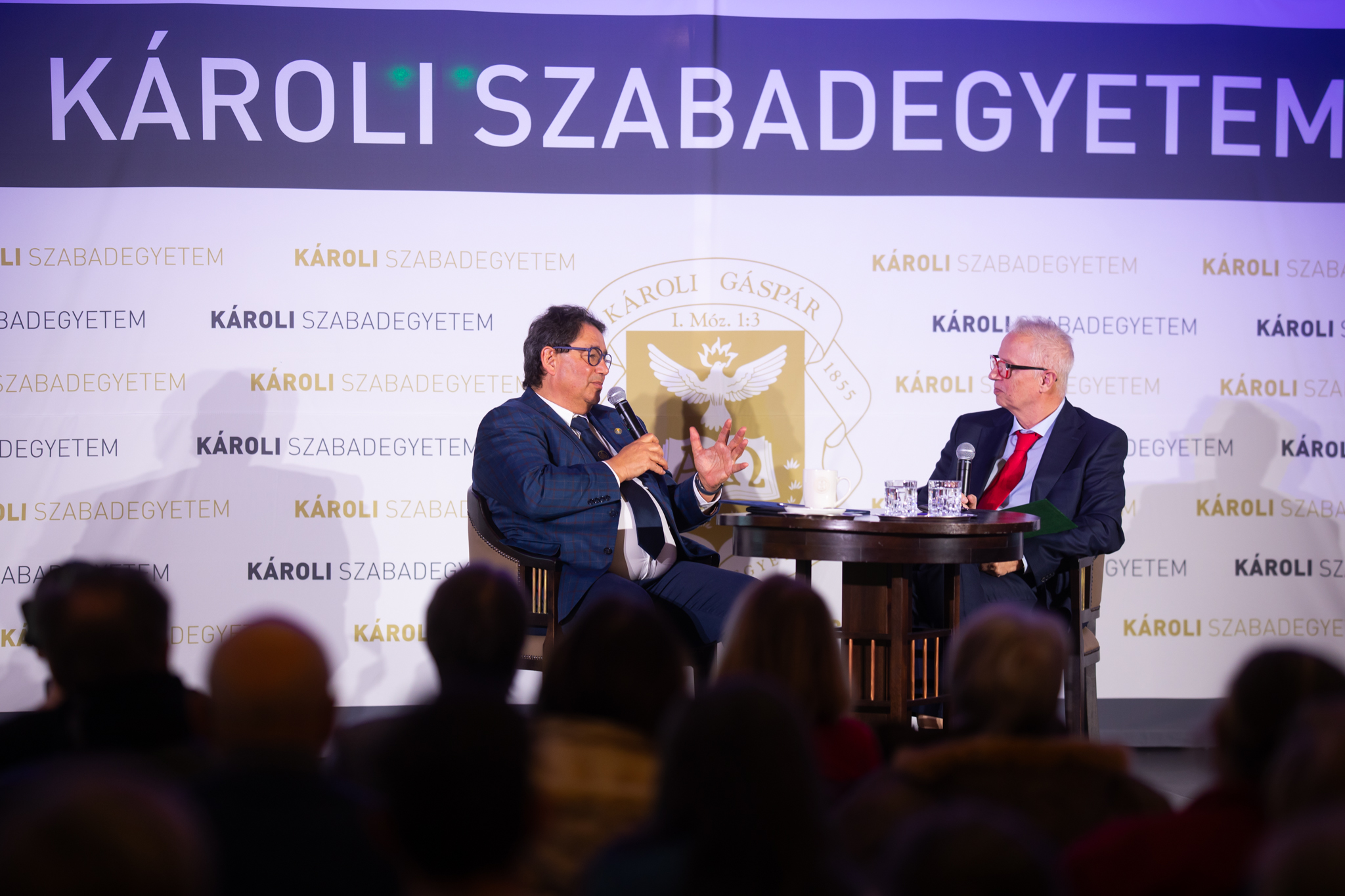 Merkely Béla kardiológus, rektor volt a Károli Szabadegyetem vendége - rendezvény fotó