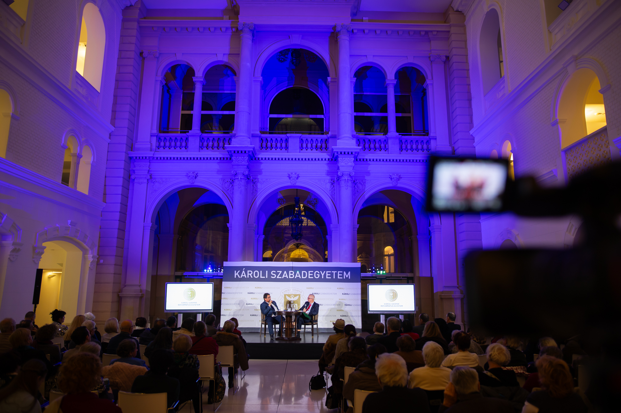 Merkely Béla kardiológus, rektor volt a Károli Szabadegyetem vendége - rendezvény fotó