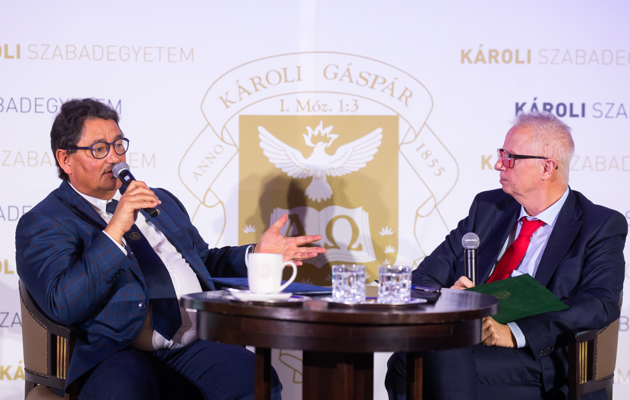 Merkely Béla kardiológus, rektor volt a Károli Szabadegyetem vendége - rendezvény fotó