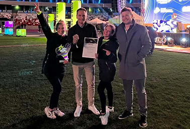 A Károli kapta a LED’S Run legsportosabb egyeteme díjat - fotó