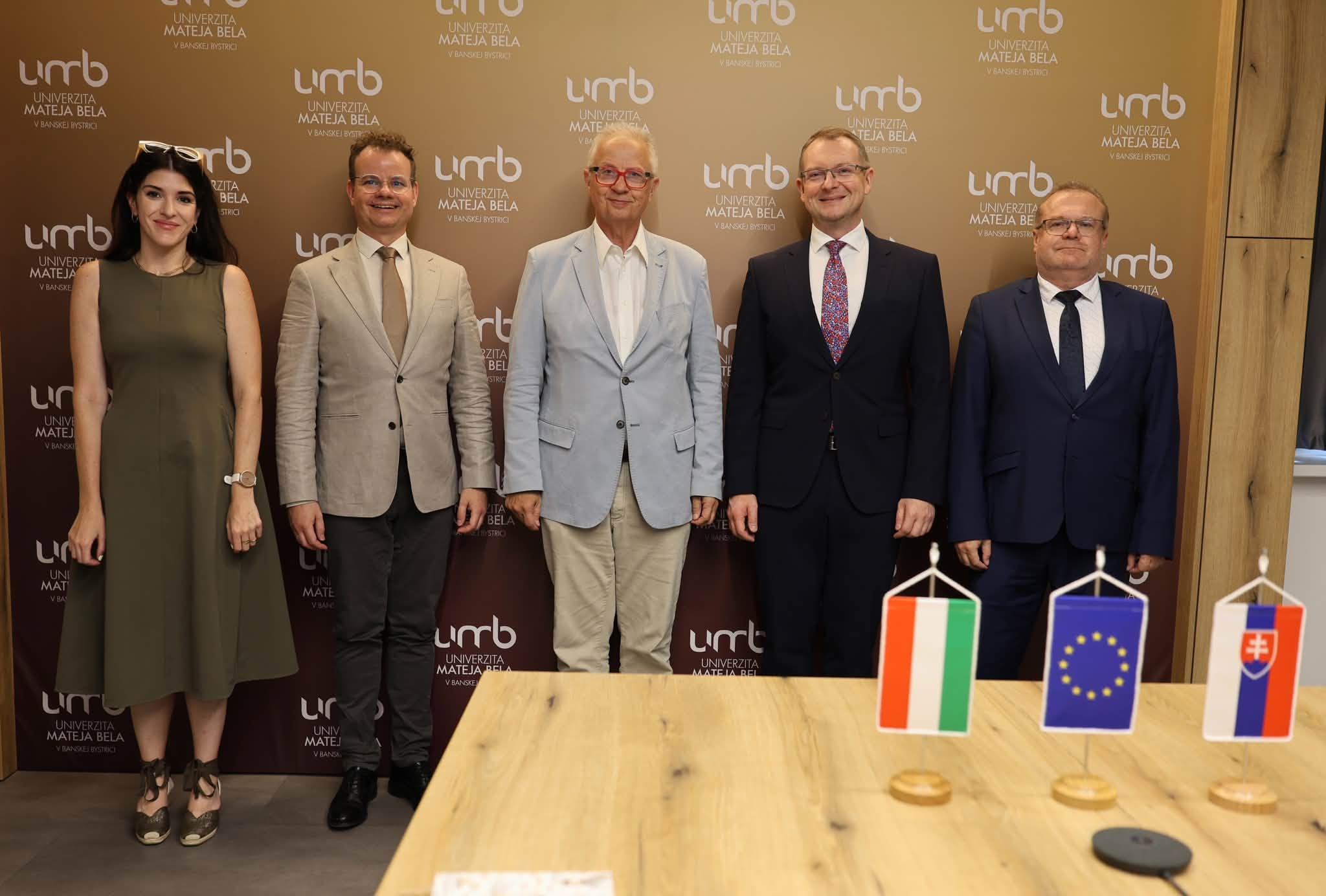 Our University's Rector Held Professional Discussions in Banská Bystrica - photos
