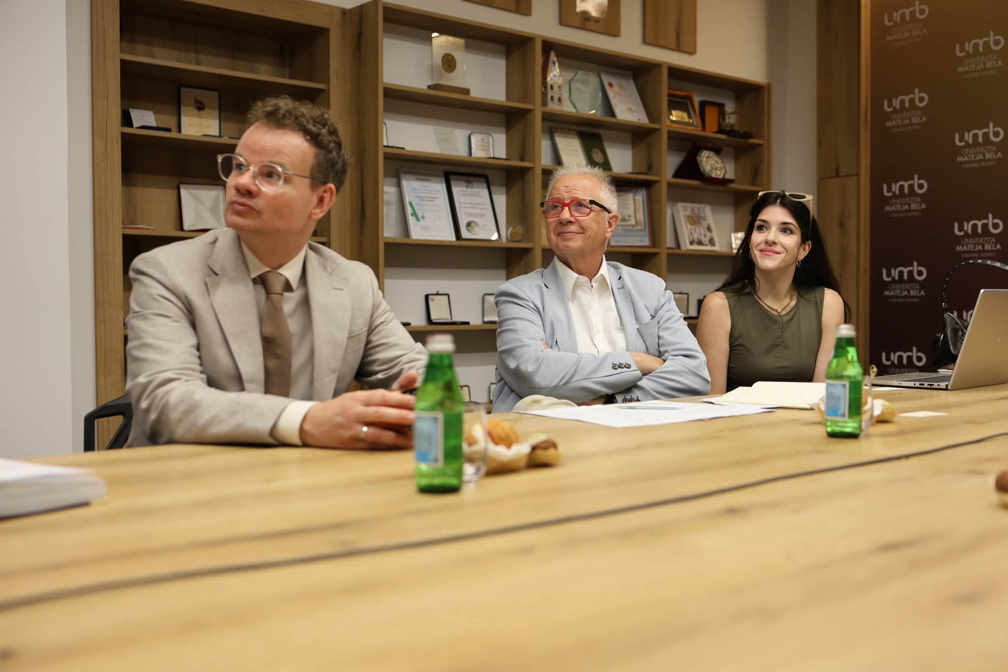 Our University's Rector Held Professional Discussions in Banská Bystrica - photos