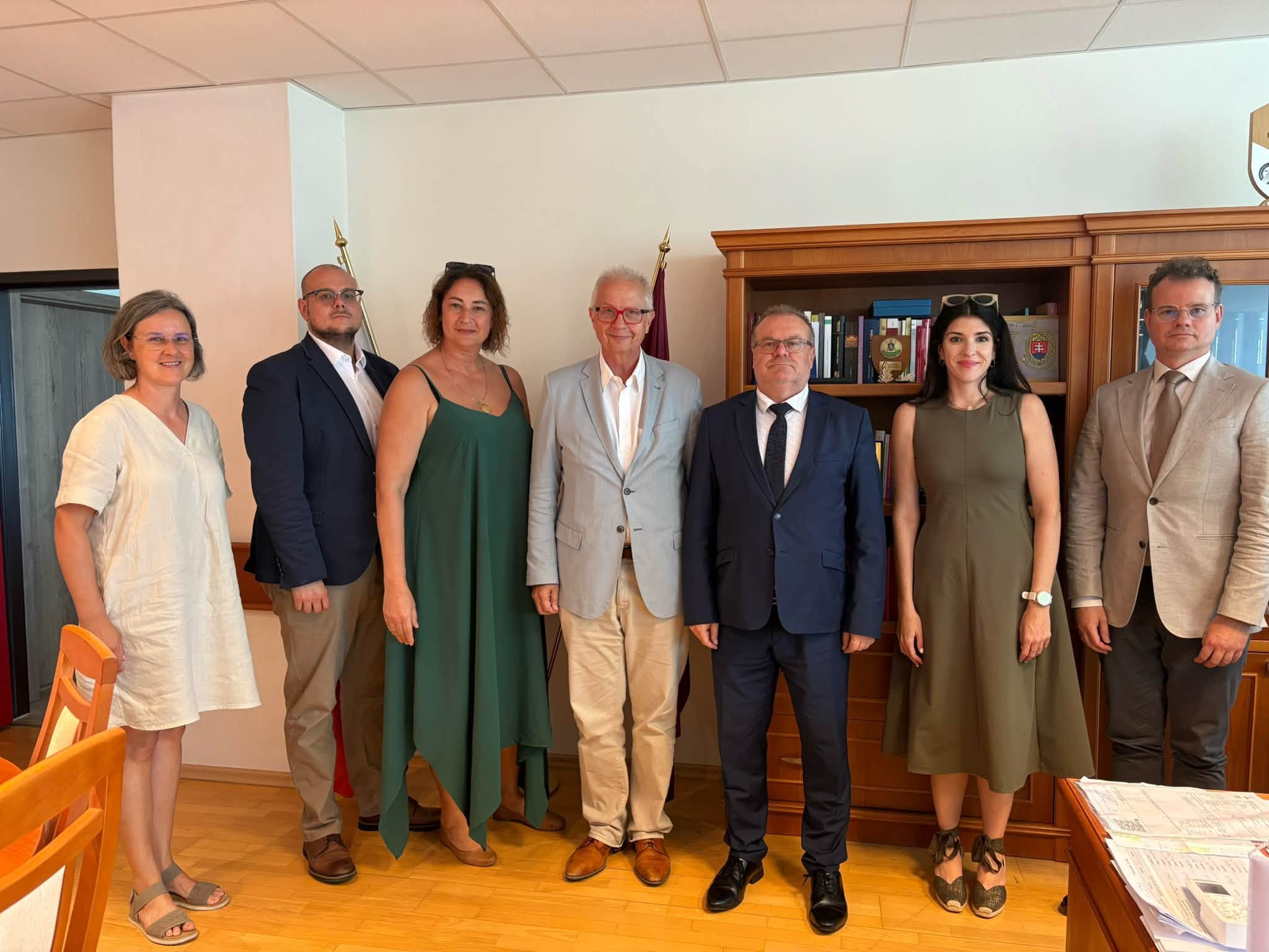 Our University's Rector Held Professional Discussions in Banská Bystrica - photos