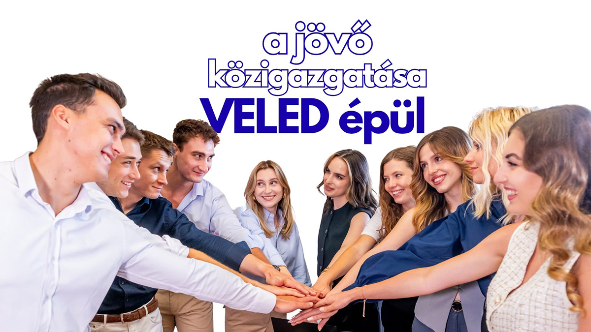 a jövő közigazgatása VELED épül - plakát
