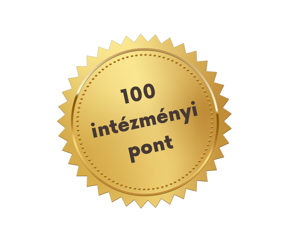 100 intézményi pont