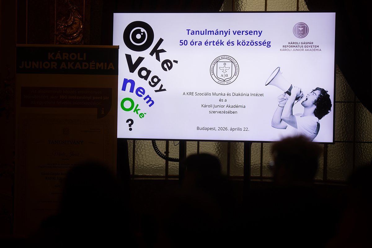 Oké vagy nem oké? - tanulmányi verseny döntője - fotók