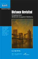 Ágnes Beretzky (ed.): Distance Revisited. Chapters from British/US–Hungarian Relations