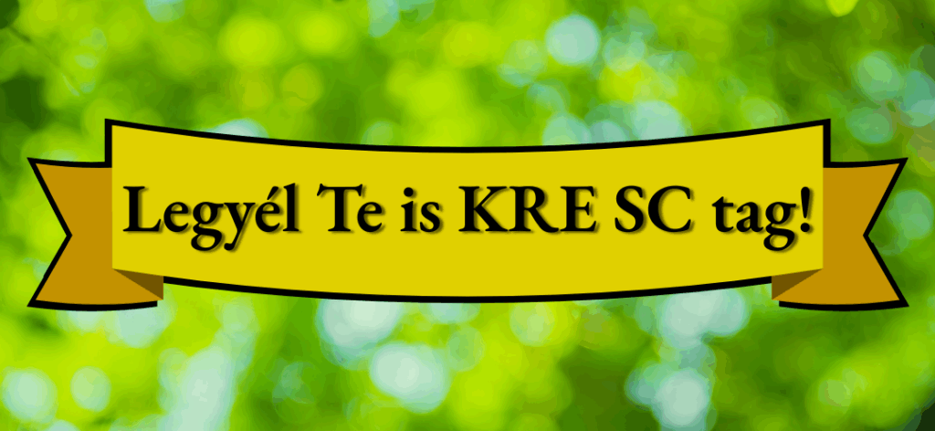 Legyél Te is KRESC tag!